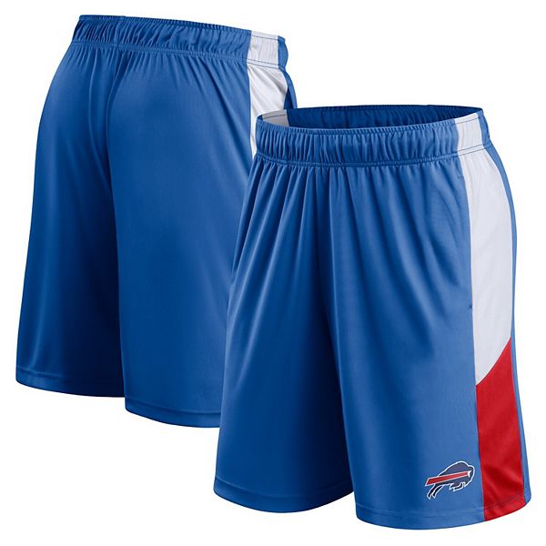 Men's Fanatics Branded Royal Buffalo Bills Prep Colorblock Shorts