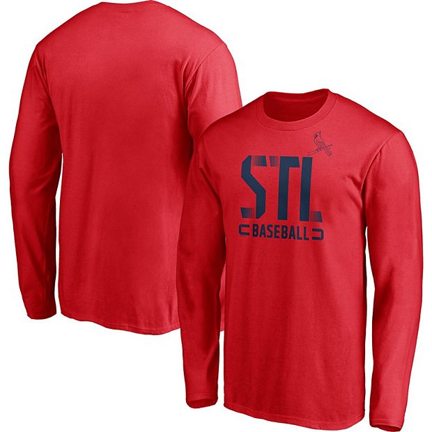 Fanatics Women's Branded White St. Louis Cardinals Long Sleeve T-shirt