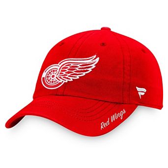 Women's Fanatics Branded Red Detroit Red Wings Core Primary Logo Adjustable Hat
