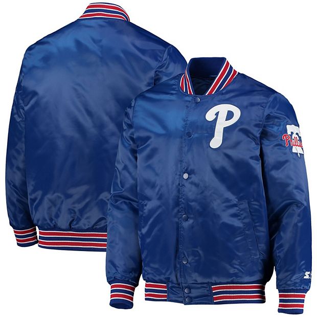 Buy a Mens STARTER Philadelphia Phillies Pullover Windbreaker