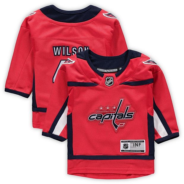 Infant Red Washington Capitals Hockey Jersey Bodysuit