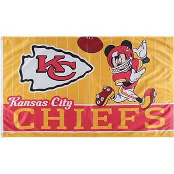 WinCraft Kansas City Chiefs One-Sided 3' x 5' Deluxe Flag