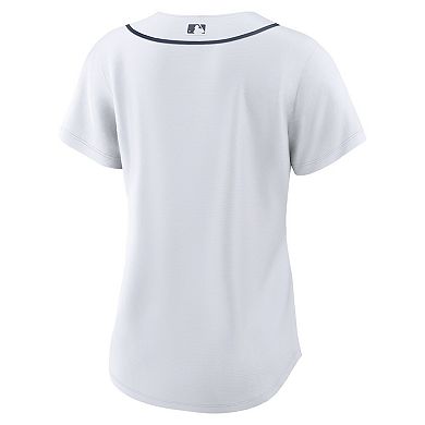 Women's Nike White Detroit Tigers Home Replica Team Jersey