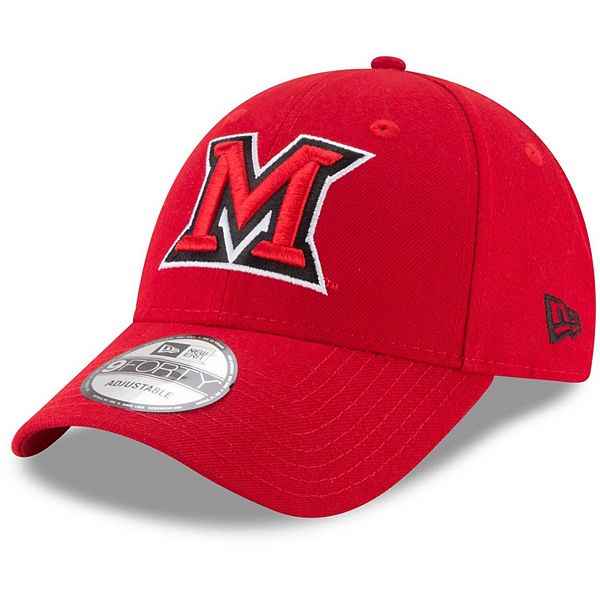 Miami Marlins New Era The League 9FORTY Adjustable Hat - Black