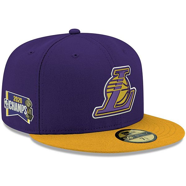 Men's New Era Purple/Gold Los Angeles Lakers 2020 NBA Finals Champions ...