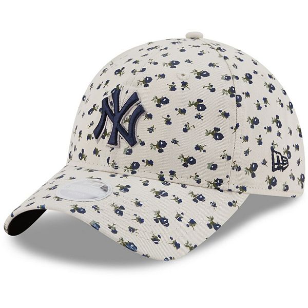 Women's New Era Gray York Yankees Bouquet 9TWENTY Adjustable Hat