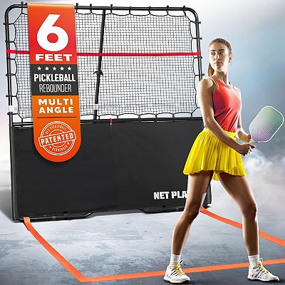 Net Playz 6 ft. Pickleball Rebounder Training Aid