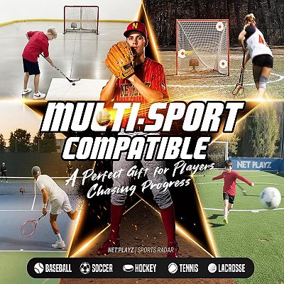 Net Playz Baseball Speed Radar Training Equipment