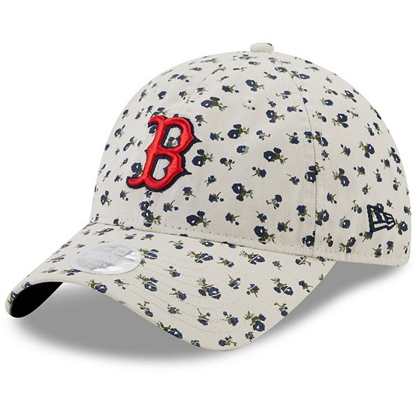 New Era Natural Boston Red Sox 2023 Spring Training Floral Straw Hat In  Brown