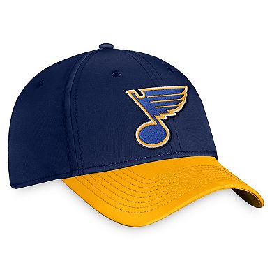 Men's Fanatics Branded Navy St. Louis Blues Core Primary Logo Flex Hat