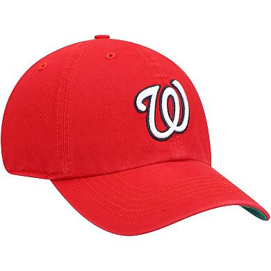 Men's '47 Red Washington Nationals Team Franchise Fitted Hat