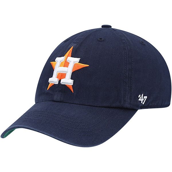 Men's '47 Navy Houston Astros Team Franchise Fitted Hat