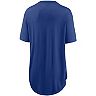Women's Nike Royal Los Angeles Dodgers Mascot Outline Weekend Tri-Blend T-Shirt