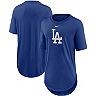Women's Nike Royal Los Angeles Dodgers Mascot Outline Weekend Tri-Blend T-Shirt