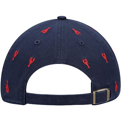 Women's '47 Navy Boston Red Sox Confetti Clean Up Adjustable Hat