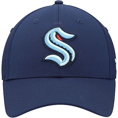 Men's Fanatics Branded Navy Seattle Kraken Core Primary Logo Flex Hat