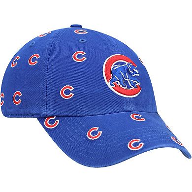 Women's '47 Royal Chicago Cubs Confetti Clean Up Adjustable Hat