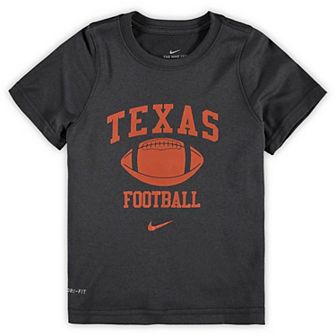 Preschool Nike Anthracite Texas Longhorns Retro Lockup Legend Performance T-Shirt