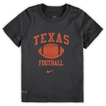 Preschool Nike Anthracite Texas Longhorns Retro Lockup Legend Performance T-Shirt