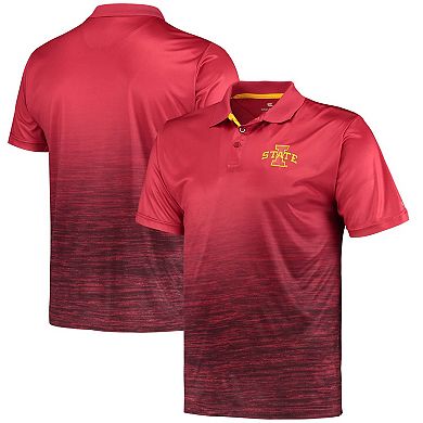 Men's Colosseum Cardinal Iowa State Cyclones Marshall Polo