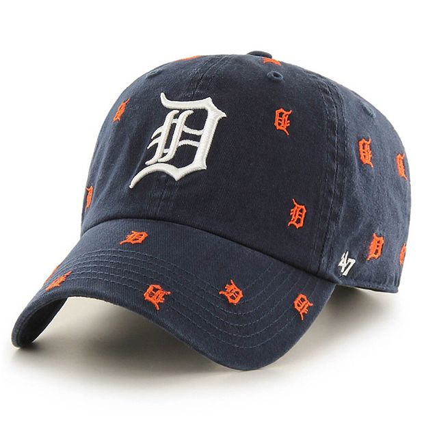 NWT Detroit Tigers MLB Sequence Baseball Hat Women Navy Detroit Tigers New Era Womens NAVY Womens Sequin Adjustable  main image 2