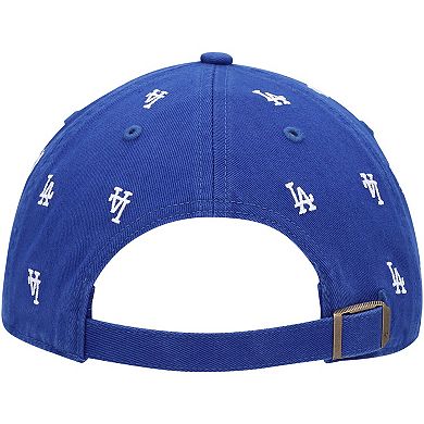 Women's '47 Royal Los Angeles Dodgers Confetti Clean Up Adjustable Hat