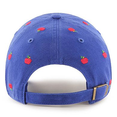 Women's '47 Royal New York Mets Confetti Clean Up Adjustable Hat