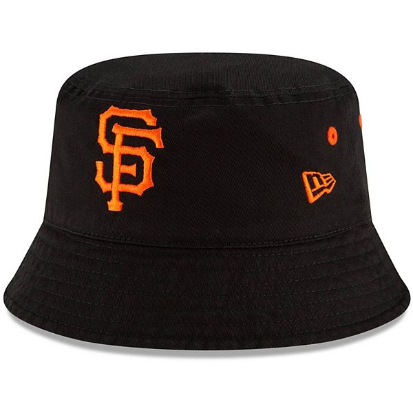 White SF Giants Bucket Hat