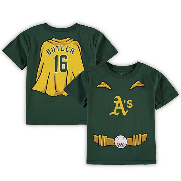 Oakland Athletics Majestic Youth Super Hero T-Shirt - Green