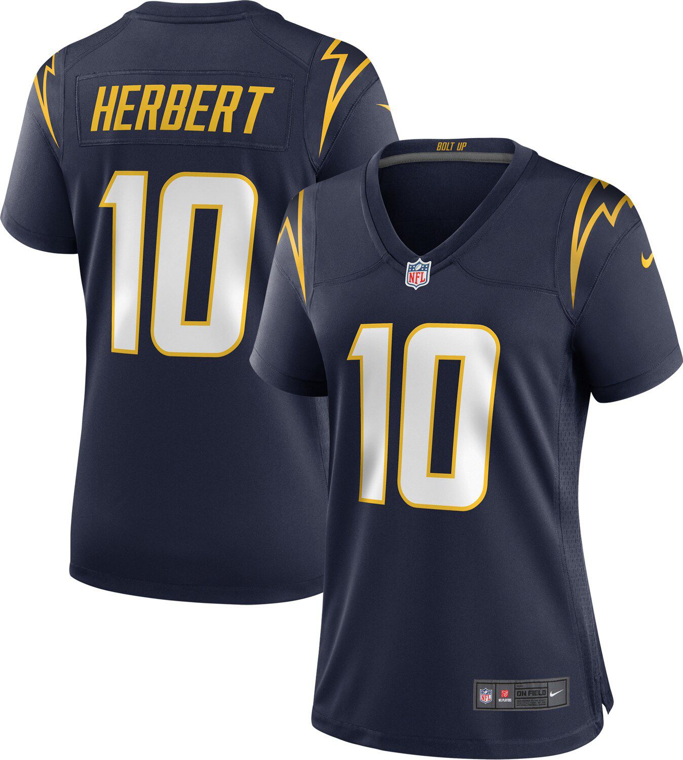 Justin Herbert Los Angeles Chargers Nike 2nd Alternate Game Jersey - Royal