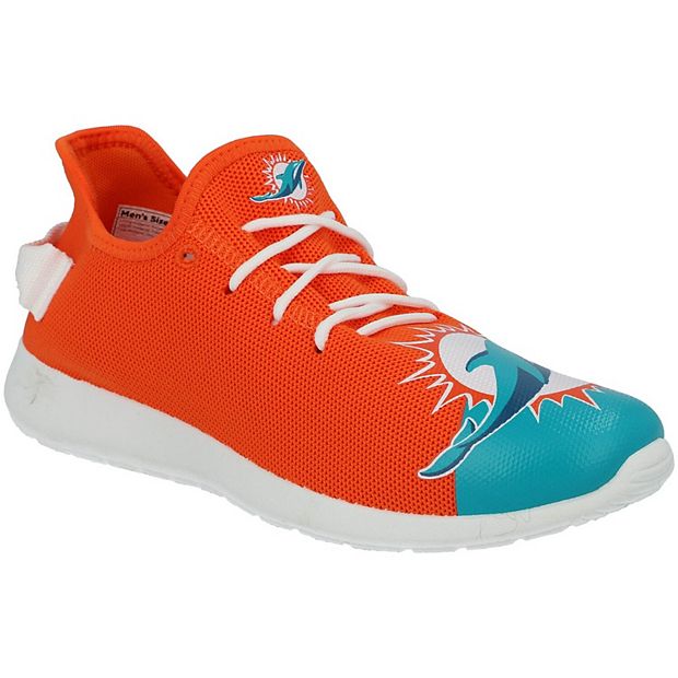 Miami Dolphins Team Color Sneakers FOCO