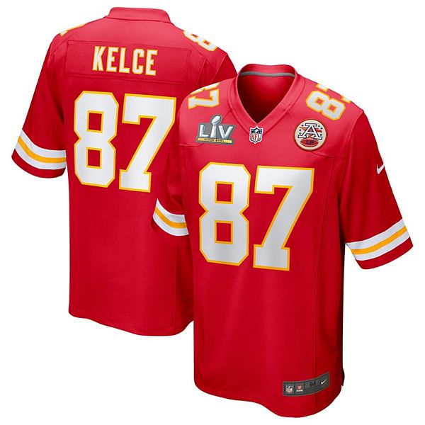 Press Pass Collectibles Chiefs Travis Kelce Signed Red Nike Game Jersey w/ Black Sig BAS Wit #WY59064