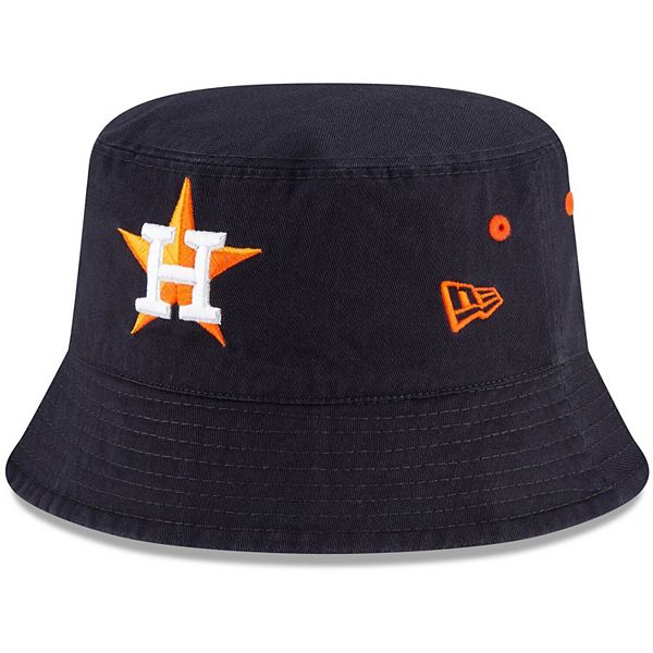 Houston Astros New Era Retro Beachin' Bucket Hat - Natural