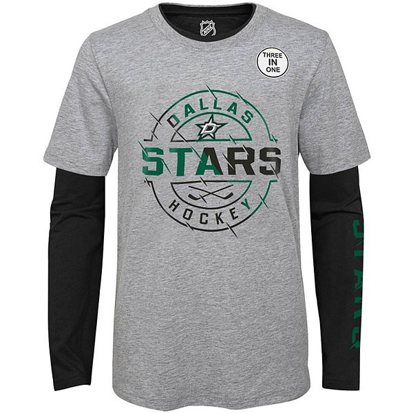 Dallas Stars Fanatics Branded Primary Logo Pullover Hoodie - Kelly