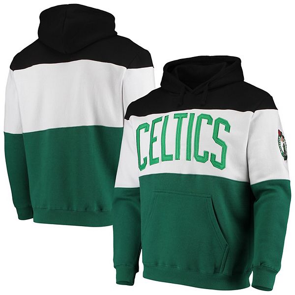 Men's Fanatics Branded Black/Kelly Green Boston Celtics Colorblock ...