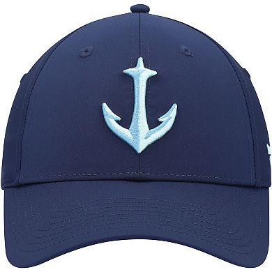 Men's Fanatics Branded Deep Sea Blue Seattle Kraken Secondary Logo Flex Hat