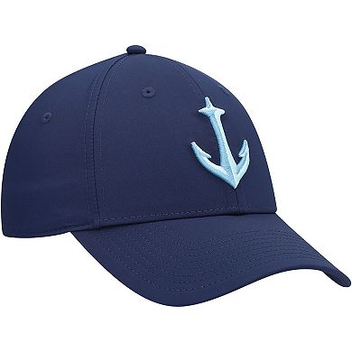 Men's Fanatics Branded Deep Sea Blue Seattle Kraken Secondary Logo Flex Hat