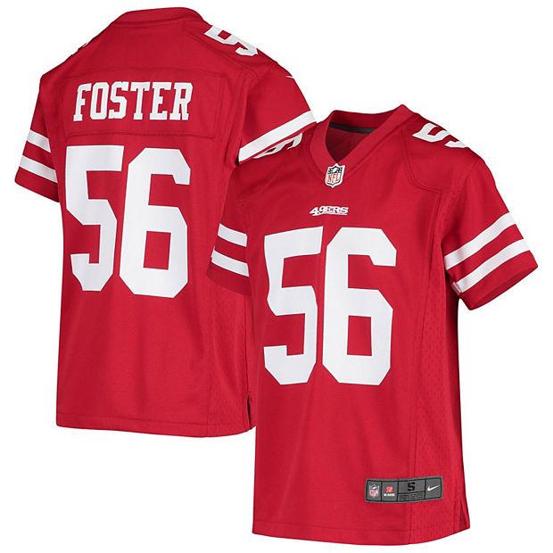 Youth Nike Reuben Foster Scarlet San Francisco 49ers Game Player Jersey