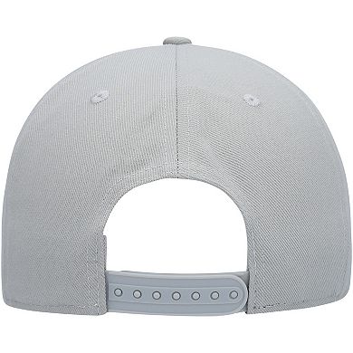 Men's Fanatics Branded Gray Seattle Kraken Wordmark Logo Snapback Hat