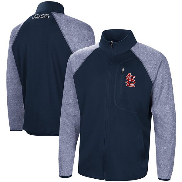 Columbia Men's St. Louis Cardinals Navy Ascender Softshell Jacket