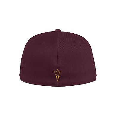 Men's adidas Maroon Arizona State Sun Devils Patriotic On-Field Baseball Fitted Hat