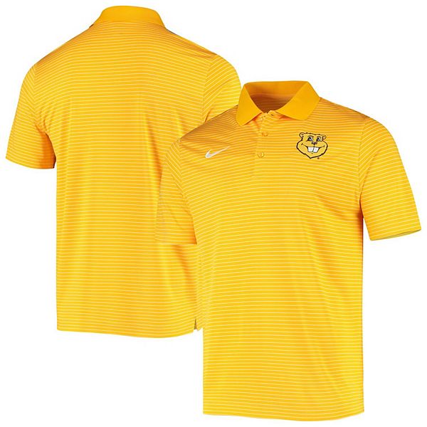 Ping Performance Mens Size M Yellow Polo Golf Shirt Colorado State University CSU Rams