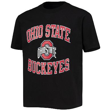 Youth Champion Black Ohio State Buckeyes Circling Team Jersey T-Shirt
