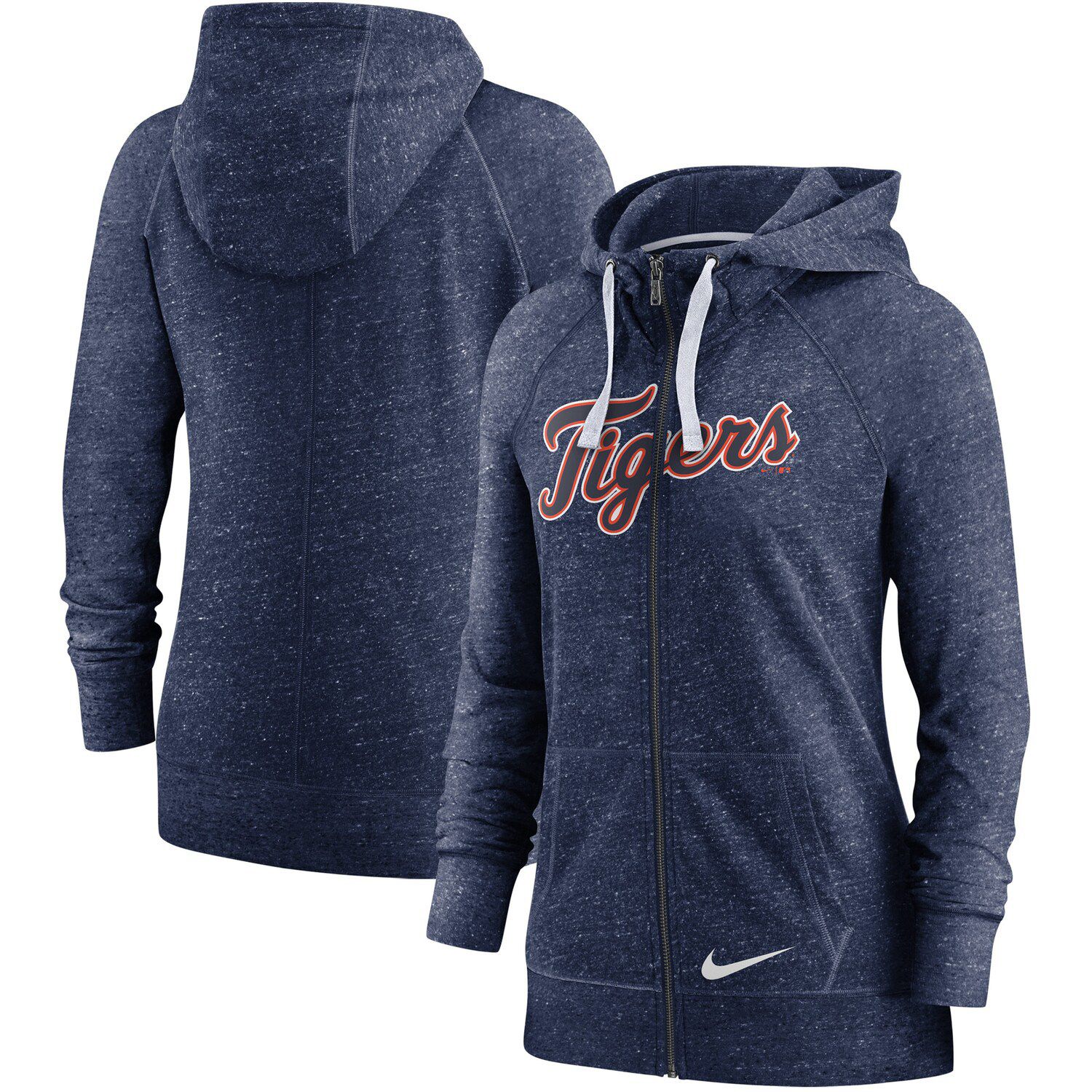 Women's Nike Heather Charcoal Buffalo Bills Team Spirit Gym Vintage  Lightweight Hooded Top