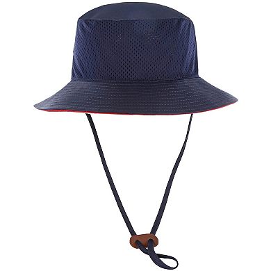 Men's '47 Navy Atlanta Braves Panama Pail Bucket Hat