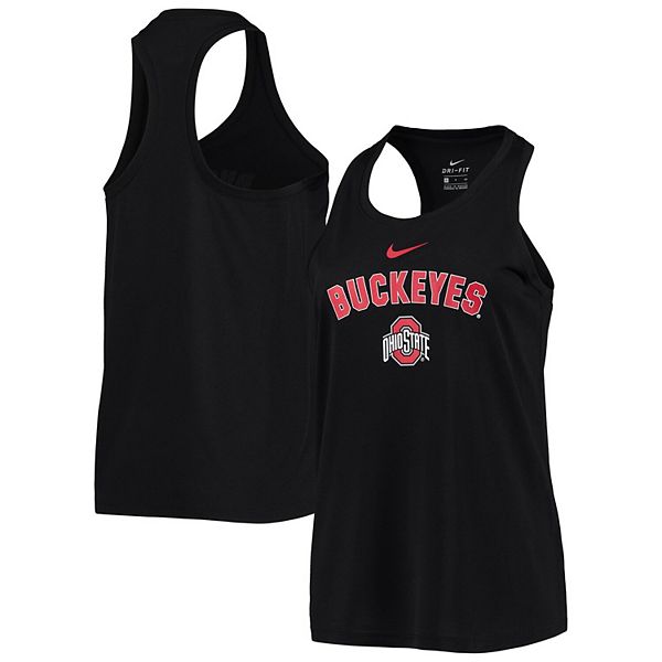 Women's Nike Black Ohio State Buckeyes Arch & Logo Classic Performance ...