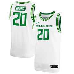 Men's Nike Black Oregon Ducks Replica Two-Button Baseball Jersey