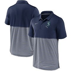 Seattle Mariners Featherweight Melange Polo, Men's MLB Apparel