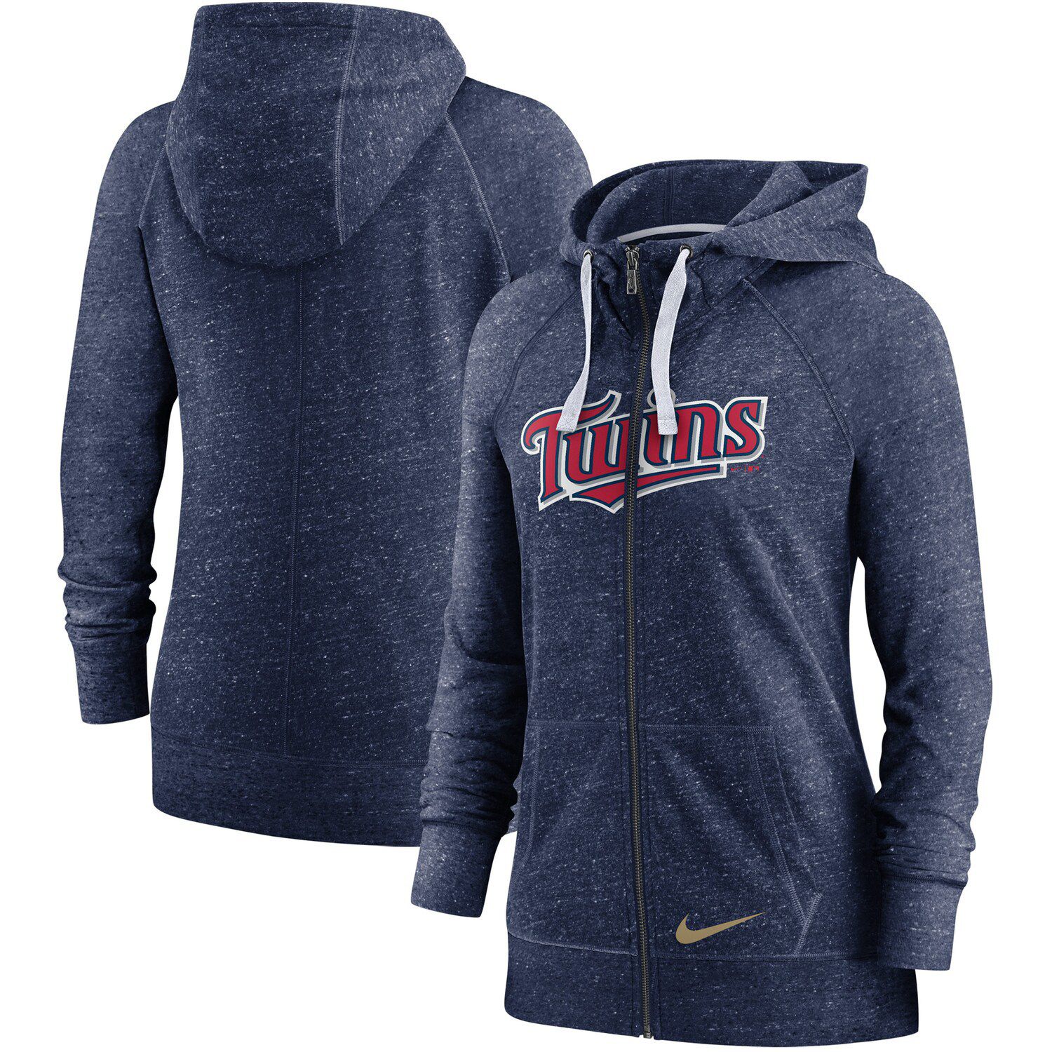 Nike Vintage Diamond Icon Gym (MLB Atlanta Braves) Women's Pullover Hoodie