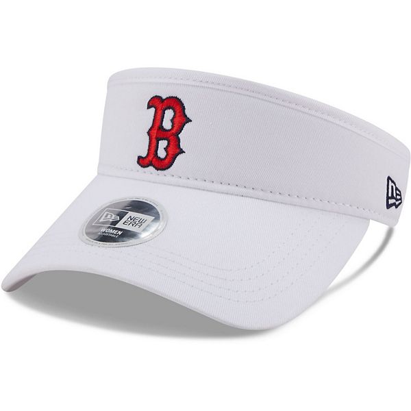 Boston Red Sox Sequence B Logo White Hat Women Size